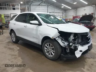 2018 Chevrolet Equinox LT z VIN 3GNAXSEVXJS587177, wystawiony jako IAAI lot #42322966 z przebiegiem 73 893 mil mil oraz . Historia ofert i sprzedaży dostępna na DreamBid. Obrazek 1.