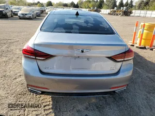 2020 Genesis G80 3.8L with VIN KMTFN4JE9LU334992, listed as a Copart auction lot 75265924 with 22,670 mi miles and Salvage Title. Bid and sale history available at carsss.com. Image 6.