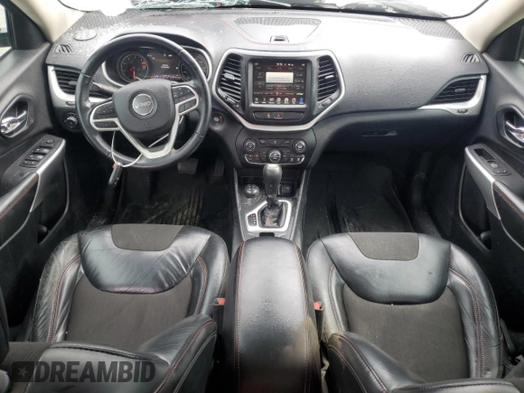 2018 Jeep Cherokee Trailhawk с VIN 1C4PJMBB8JD532673, выставлен на аукционе Copart как лот 58537105 с пробегом 185 827 миль миль и Списание • Salvage title. История ставок и продаж доступна на DreamBid. Изображение 8.