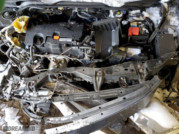 2018 Honda Civic Sedan EX with VIN 2HGFC2F74JH593829, listed as a Copart auction lot 44894305 with 79,711 mi miles and Salvage Title. Bid and sale history available at carsss.com. Image 11.