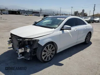 2018 Mercedes-Benz CLA 250 with VIN WDDSJ4EB2JN669663, listed as a Copart auction lot 53080104 with 70,424 mi miles and . Bid and sale history available at DreamBid. Image 1.