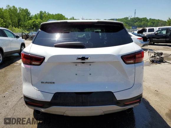 2023 Chevrolet Blazer LT z VIN 3GNKBCR48PS131861, wystawiony jako Copart lot #56121725 z przebiegiem 19 417 mil mil oraz Szkoda całkowita • Salvage title. Historia ofert i sprzedaży dostępna na DreamBid. Obrazek 6.