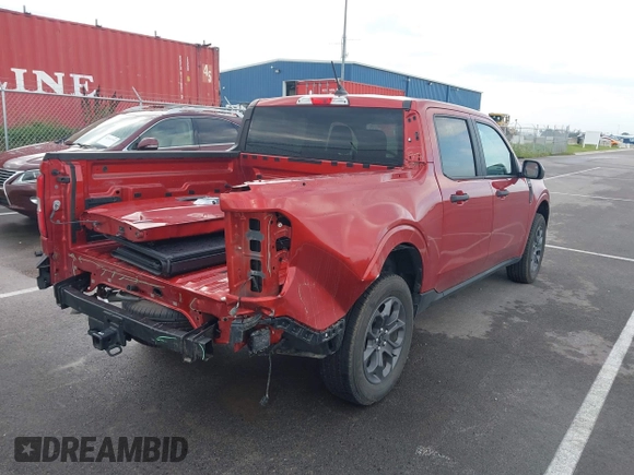 2024 Ford Maverick XLT с VIN 3FTTW8H34RRA00377, выставлен на аукционе IAAI как лот 42543174 с пробегом 5 443 миль миль и . История ставок и продаж доступна на DreamBid. Изображение 4.
