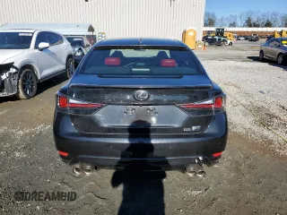 2016 Lexus GS F F with VIN JTHBP1BL5GA000497, listed as a Copart auction lot 87638915 with 43,939 mi miles and Salvage Title. Bid and sale history available at DreamBid. Image 6.