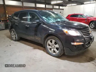 2016 Chevrolet Traverse LT with VIN 1GNKVGKD3GJ243736, listed as a Copart auction lot 50687565 with 129,502 mi miles and Salvage Title. Bid and sale history available at DreamBid. Image 4.