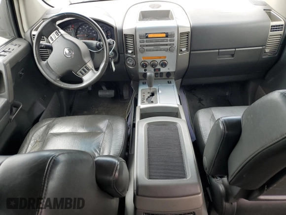 2006 Nissan Titan SE with VIN 1N6AA07B76N502666, listed as a Copart auction lot 56917515 with 118,877 mi miles and Salvage title. Bid and sale history available at DreamBid. Image 8.