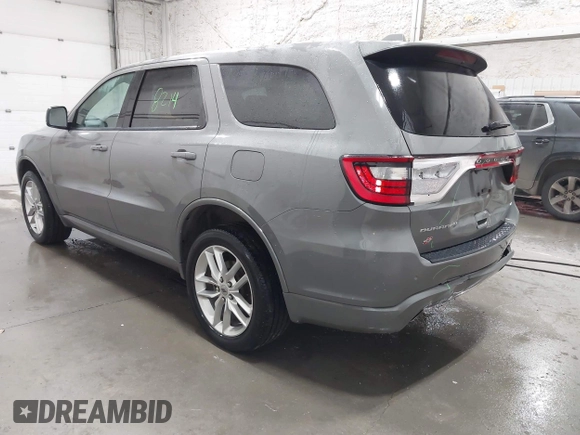 2022 Dodge Durango GT with VIN 1C4RDJDG0NC183169, listed as a IAAI auction lot 41906679 with 33,386 mi miles and . Bid and sale history available at DreamBid. Image 3.