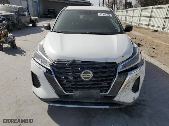 2021 Nissan Kicks S with VIN 3N1CP5BV4ML495037, listed as a Copart auction lot 47994415 with 62,158 mi miles and Salvage Title. Bid and sale history available at carsss.com. Image 5.