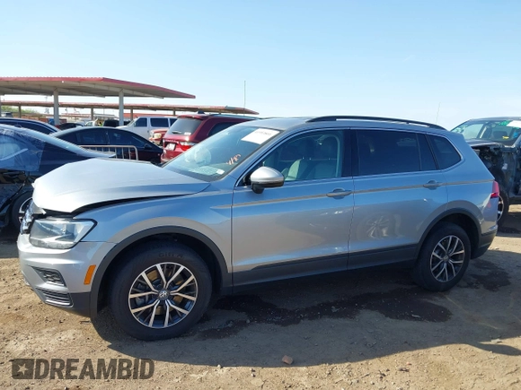 2019 Volkswagen Tiguan SE with VIN 3VV2B7AX1KM170926, listed as a IAAI auction lot 41953801 with 54,361 mi miles and . Bid and sale history available at DreamBid. Image 14.