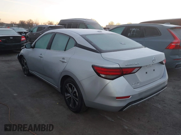 2021 Nissan Sentra SV with VIN 3N1AB8CV0MY293384, listed as a IAAI auction lot 41096159 with 53,916 mi miles and . Bid and sale history available at DreamBid. Image 14.