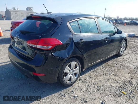 2016 Kia Forte 5-Door LX with VIN KNAFK5A86G5597042, listed as a IAAI auction lot 42032937 with 145,137 mi miles. Bid and sale history available at carsss.com. Image 4.