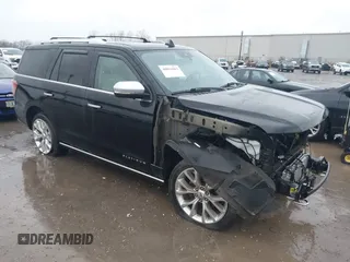 2018 Ford Expedition Platinum with VIN 1FMJU1MT2JEA16459, listed as a IAAI auction lot 40856863 with 125,434 mi miles. Bid and sale history available at carsss.com. Image 1.