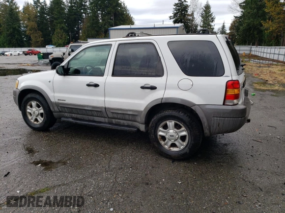 2001 Ford Escape XLT with VIN 1FMYU04181KC55393, listed as a Copart auction lot 76321074 with 223,327 mi miles and Salvage Title. Bid and sale history available at carsss.com. Image 2.