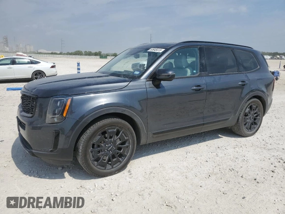 2022 Kia Telluride EX z VIN 5XYP3DHC2NG236212, wystawiony jako Copart lot #53648415 z przebiegiem 72 863 mil mil oraz Szkoda całkowita • Salvage title. Historia ofert i sprzedaży dostępna na DreamBid. Obrazek 1.