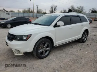 2017 Dodge Journey Crossroad Plus with VIN 3C4PDCGG7HT519570, listed as a Copart auction lot 49206955 with 170,845 mi miles and Salvage Title. Bid and sale history available at carsss.com. Image 1.