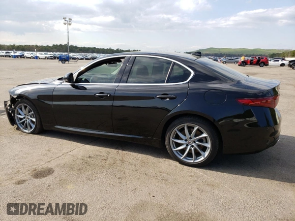 2018 Alfa Romeo Giulia with VIN ZARFAEBNXJ7576920, listed as a Copart auction lot 49524873 with 35,064 mi miles. Bid and sale history available at carsss.com. Image 2.