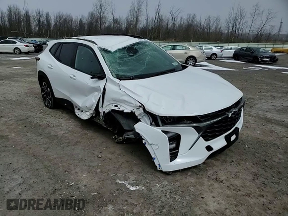 2024 Chevrolet Trax 2RS with VIN KL77LJE21RC101546, listed as a Copart auction lot 51974855 with 28,540 mi miles and Salvage Title. Bid and sale history available at DreamBid. Image 12.