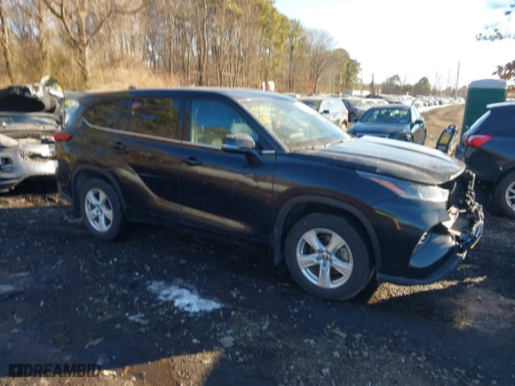 2021 Toyota Highlander L with VIN 5TDCZRBH3MS139620, listed as a IAAI auction lot 41397671 with 189,493 mi miles. Bid and sale history available at carsss.com. Image 13.