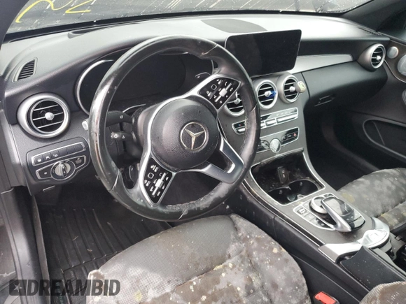 2019 Mercedes-Benz C 300 with VIN WDDWK8EB1KF783672, listed as a Copart auction lot 73943034 with Not provided miles and Non repairable. Bid and sale history available at DreamBid. Image 8.
