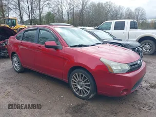 2010 Ford Focus SES with VIN 1FAHP3GN9AW169259, listed as a IAAI auction lot 41926145 with 192,661 mi miles. Bid and sale history available at carsss.com. Image 1.