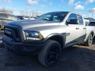 2021 Ram 1500 Classic Warlock with VIN 1C6RR7GT2MS595912, listed as a IAAI auction lot 41733123 with 33,156 mi miles. Bid and sale history available at carsss.com. Image 17.