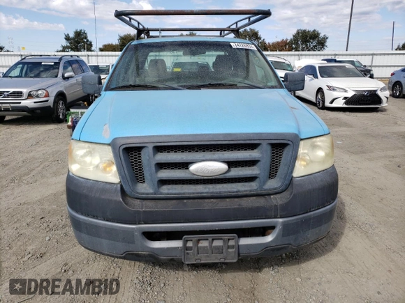 2007 Ford F-150 XLT with VIN 1FTPX12577KB38819, listed as a Copart auction lot 74726934 with 313,485 mi miles and Salvage Title. Bid and sale history available at carsss.com. Image 5.
