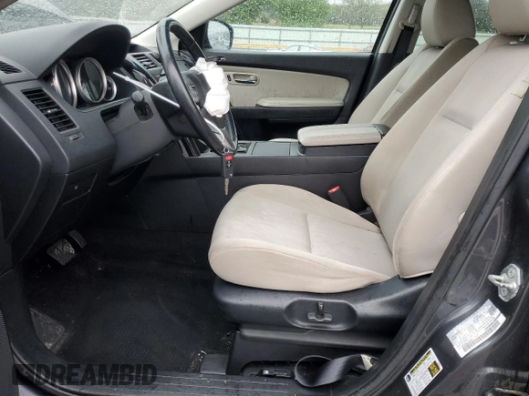 2013 Mazda CX-9 Sport with VIN JM3TB2BA2D0403421, listed as a Copart auction lot 50755305 with 154,287 mi miles and Salvage title. Bid and sale history available at DreamBid. Image 7.