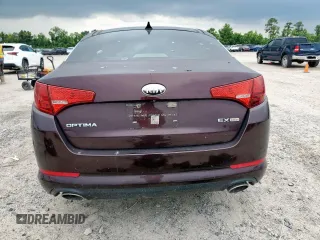 2013 Kia Optima EX with VIN 5XXGN4A71DG127699, listed as a Copart auction lot 59742405 with Not provided miles and Clean title. Bid and sale history available at DreamBid. Image 6.
