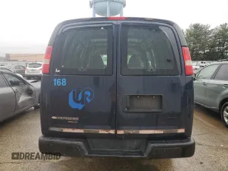 2013 Chevrolet Express Cargo z VIN 1GCWGFCA3D1125104, wystawiony jako Copart lot #56348725 z przebiegiem Nie podano mil oraz Szkody całkowita. Historia ofert i sprzedaży dostępna na DreamBid. Obrazek 6.