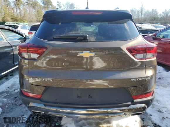 2022 Chevrolet TrailBlazer ACTIV with VIN KL79MVSL4NB074661, listed as a Copart auction lot 87521405 with 45,969 mi miles and Salvage Title. Bid and sale history available at carsss.com. Image 6.