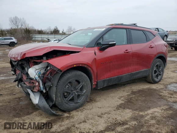 2023 Chevrolet Blazer LT с VIN 3GNKBJRS7PS177636, выставлен на аукционе Copart как лот 45040595 с пробегом 89 226 миль миль и Списание • Salvage title. История ставок и продаж доступна на DreamBid. Изображение 1.