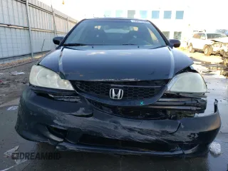 2005 Honda Civic EX with VIN 1HGEM21905L047023, listed as a Copart auction lot 43710225 with 176,419 mi miles and Salvage Title. Bid and sale history available at carsss.com. Image 5.