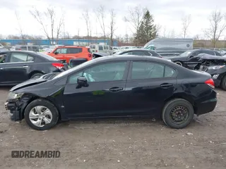 2014 Honda Civic Sedan LX with VIN 2HGFB2F5XEH503249, listed as a IAAI auction lot 42039949 with 141,952 mi miles. Bid and sale history available at carsss.com. Image 15.