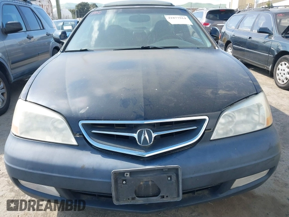2001 Acura CL Type S with VIN 19UYA42671A017156, listed as a IAAI auction lot 41877914 with 268,214 mi miles. Bid and sale history available at carsss.com. Image 6.