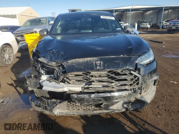 2024 Honda HR-V Sport with VIN 3CZRZ2H57RM751996, listed as a Copart auction lot 46361045 with 11,812 mi miles and Salvage Title. Bid and sale history available at DreamBid. Image 5.