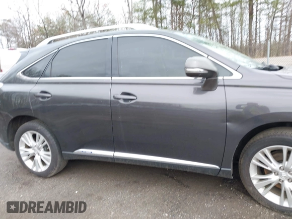 2010 Lexus RX 450h with VIN JTJBC1BA5A2408301, listed as a IAAI auction lot 41933774 with 264,134 mi miles and . Bid and sale history available at DreamBid. Image 13.