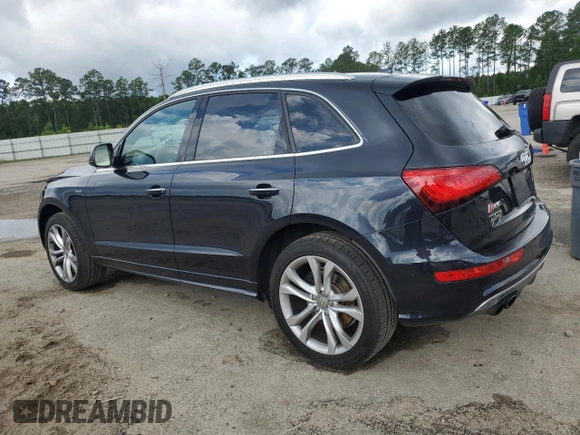 2015 Audi SQ5 Prestige with VIN WA1VGAFP6FA087413, listed as a Copart auction lot 59766785 with 86,792 mi miles and Salvage title. Bid and sale history available at DreamBid. Image 2.