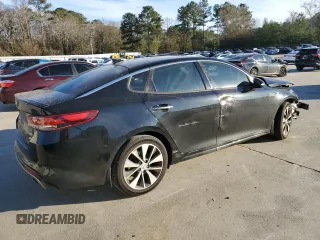2016 Kia Optima SX Turbo with VIN 5XXGW4L21GG064414, listed as a Copart auction lot 88522155 with 106,023 mi miles and Salvage Title. Bid and sale history available at carsss.com. Image 3.
