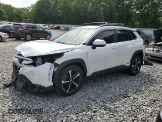 2024 Toyota Corolla Cross Hybrid S with VIN 7MUFBABG3RV017752, listed as a Copart auction lot 60877595 with 11,763 mi miles and Salvage title. Bid and sale history available at DreamBid. Image 1.