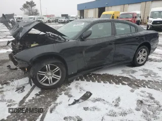 2014 Dodge Charger Police with VIN 2C3CDXAG8EH217602, listed as a Copart auction lot 43629485 with 78,898 mi miles and Salvage Title. Bid and sale history available at DreamBid. Image 1.