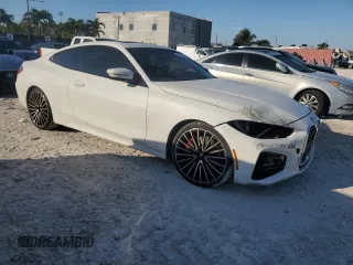 2021 BMW 4 Series 430i with VIN WBA53AP03MCG66105, listed as a Copart auction lot 88971625 with 69,236 mi miles and Salvage Title. Bid and sale history available at DreamBid. Image 4.