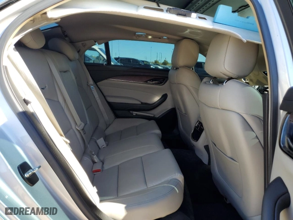 2015 Cadillac CTS Sedan RWD with VIN 1G6AP5SX5F0104826, listed as a Copart auction lot 77413564 with 88,827 mi miles and Salvage Title. Bid and sale history available at carsss.com. Image 10.
