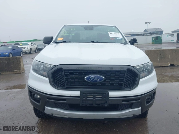 2022 Ford Ranger XL with VIN 1FTER4EH6NLD05672, listed as a IAAI auction lot 41435047 with 56,485 mi miles. Bid and sale history available at carsss.com. Image 12.