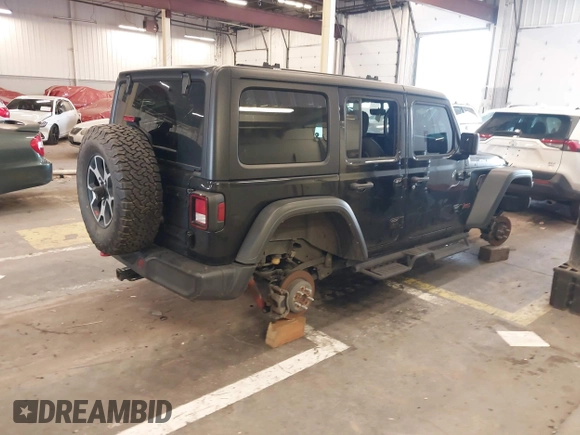 2022 Jeep Wrangler Unlimited Rubicon с VIN 1C4HJXFN8NW242079, выставлен на аукционе IAAI как лот 41889541 с пробегом 36 944 миль миль и . История ставок и продаж доступна на DreamBid. Изображение 4.
