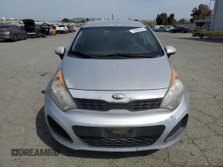 2013 Kia Rio LX with VIN KNADM5A32D6252845, listed as a Copart auction lot 53567595 with 165,806 mi miles and Clean Title. Bid and sale history available at carsss.com. Image 5.