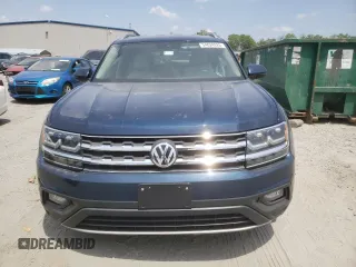 2018 Volkswagen Atlas SE with VIN 1V2LR2CA9JC587607, listed as a Copart auction lot 54824925 with 89,318 mi miles and Salvage title. Bid and sale history available at DreamBid. Image 5.