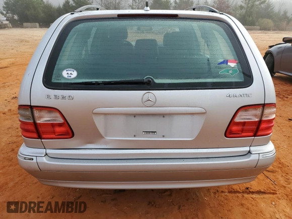2001 Mercedes-Benz E-Class AWD with VIN WDBJH82J81X048600, listed as a Copart auction lot 85530364 with 172,950 mi miles and Salvage Title. Bid and sale history available at carsss.com. Image 6.