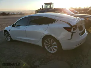 2019 Tesla Model 3 Long Range with VIN 5YJ3E1EB3KF494308, listed as a Copart auction lot 88750855 with 81,765 mi miles and Salvage Title. Bid and sale history available at carsss.com. Image 2.