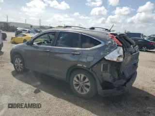 2014 Honda CR-V EX-L with VIN 2HKRM4H70EH619079, listed as a Copart auction lot 49488045 with 182,896 mi miles and Non Repairable. Bid and sale history available at carsss.com. Image 2.
