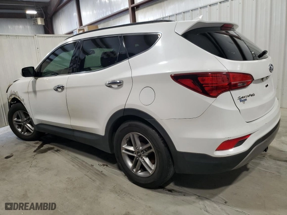 2017 Hyundai Santa Fe Sport 2.4L with VIN 5XYZU3LB6HG400080, listed as a Copart auction lot 51006975 with 153,704 mi miles and Clean Title. Bid and sale history available at carsss.com. Image 2.